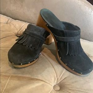 Ugg brand black clogs